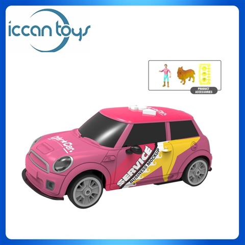 HS-X07 Electronic Pink Car